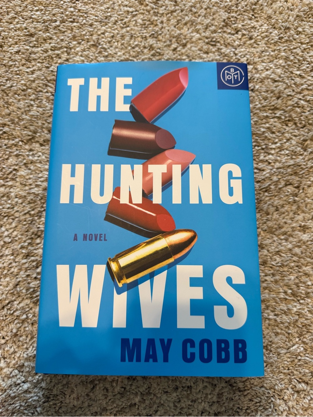 The Hunting Wives by May Cobb - Blue Cover